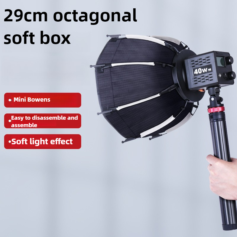 Photography Lighting Grid - 29cm Photography Octagonal Softbox Mini Bowens