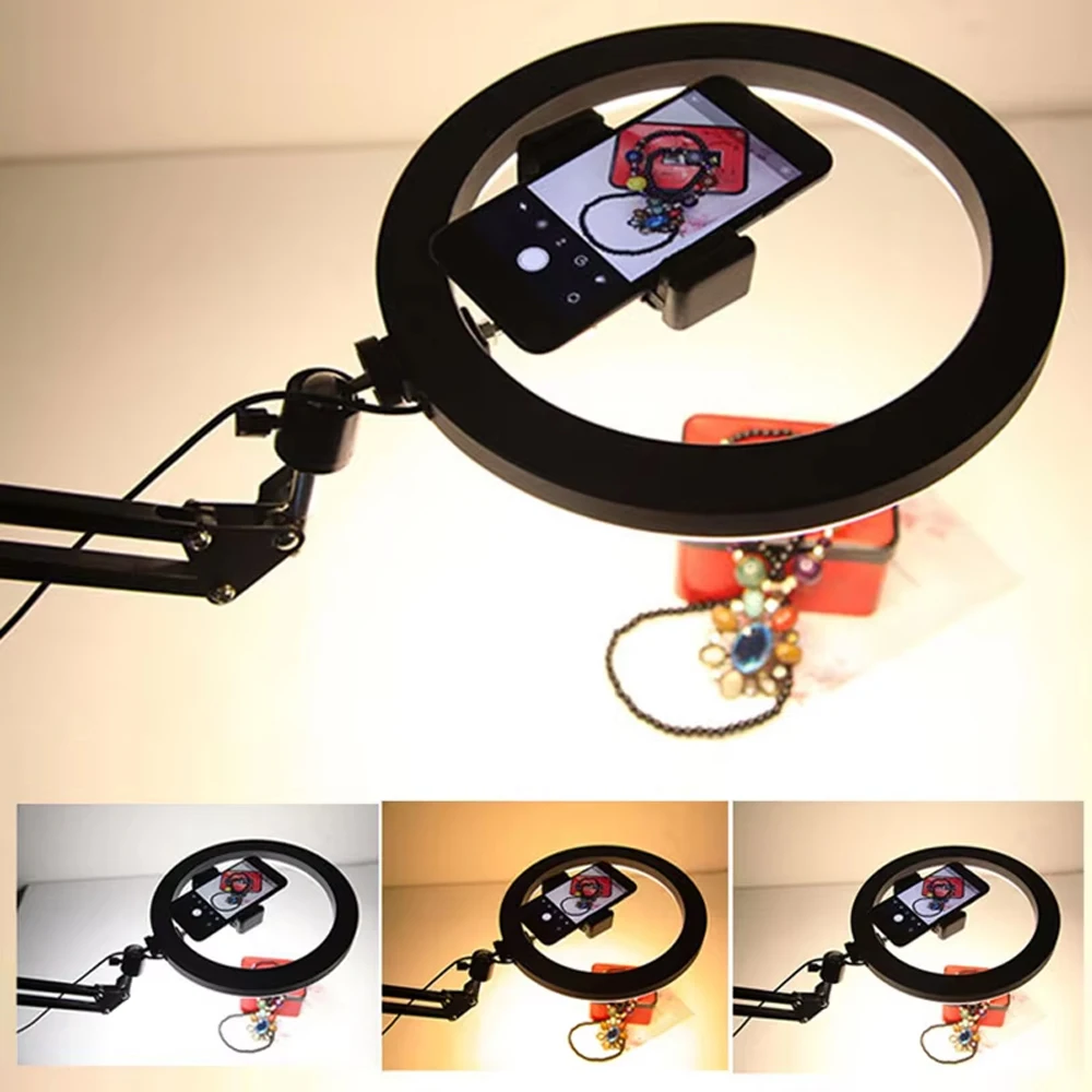 Photography Lighting Gear - Nice Overhead Tripod With Ring Light