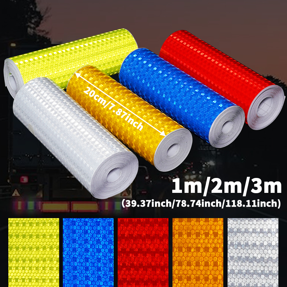 Photography Lighting Grid - 6 Colors Width 20CM Reflective Warning