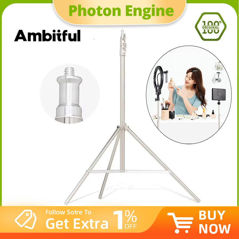 Photography Lighting Softbox - AMBITFUL Stainless Steel 2M Heavy Duty