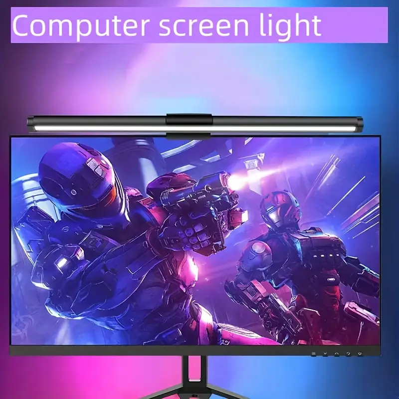 Photography Lighting Game - 40CM RGB Atmosphere Table Lamp Computer
