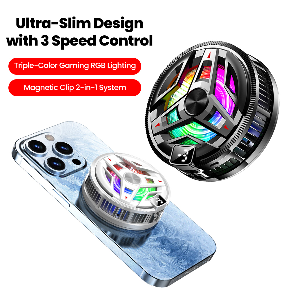 Photography Lighting Game - Portable Magnetic Semiconductor Phone Cooler with