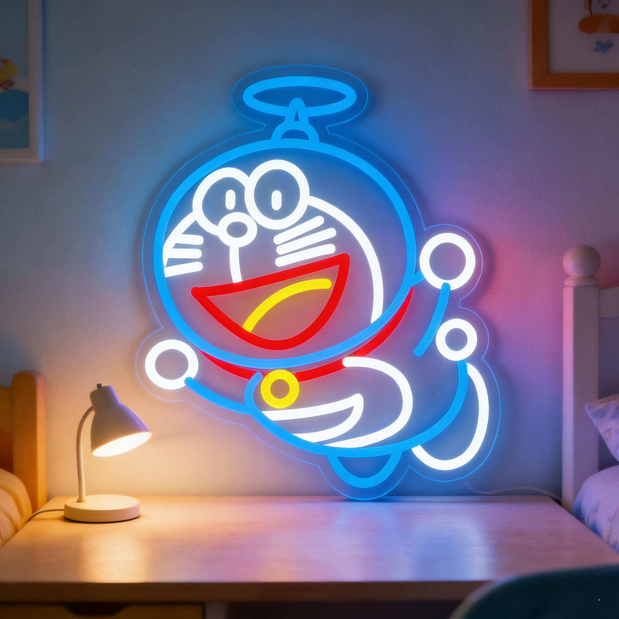 Photography Lighting Game - Doraemon Neon Sign LED USB Dimmable