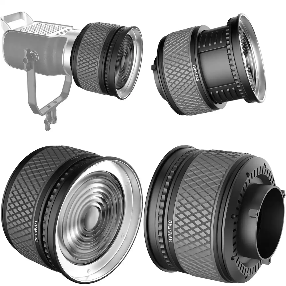 GVM Official F40 Fresnel Lens  - Photography Lighting Design avis et prix