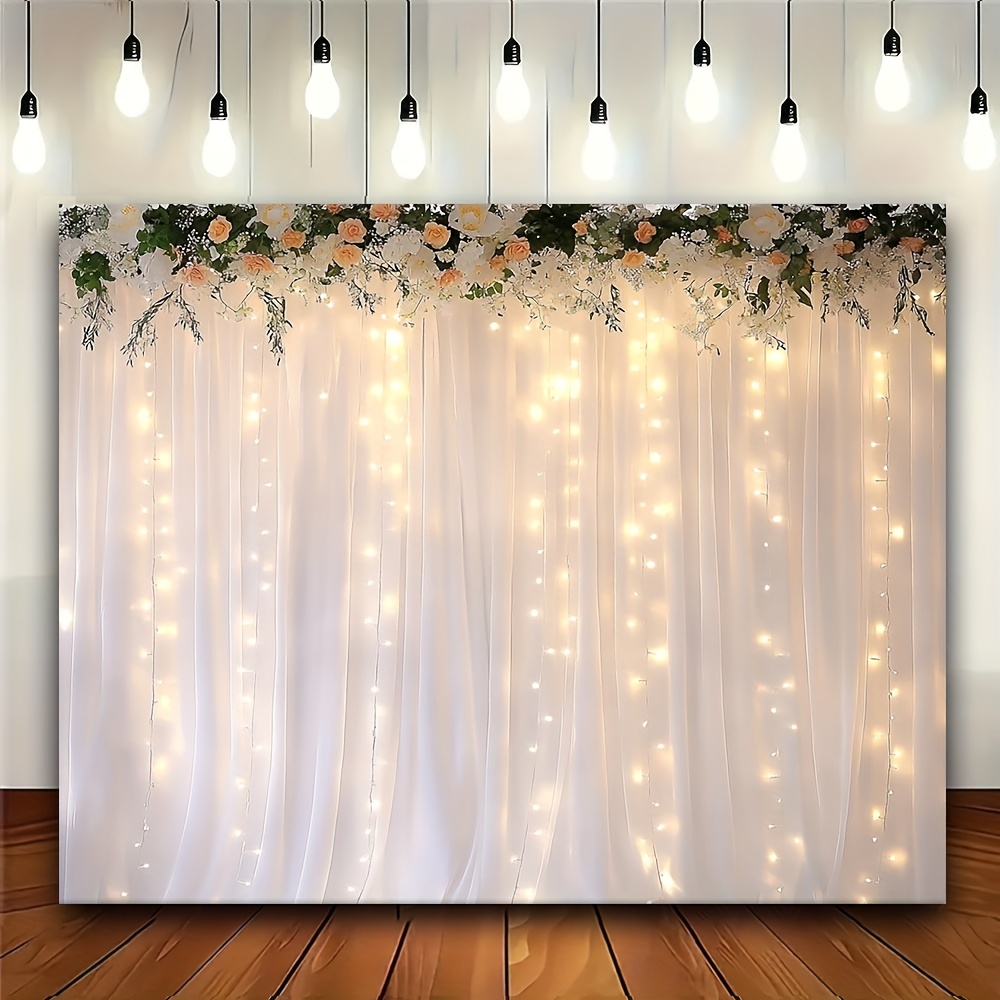 1 white tulle curtain with war - Photography Lighting Design avis et prix