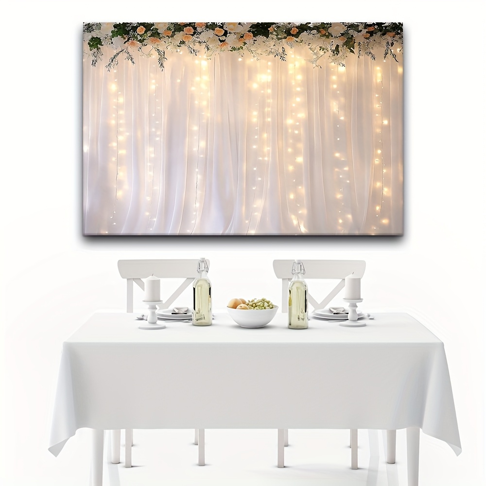 1 white tulle curtain with war - Photography Lighting Design avis et prix