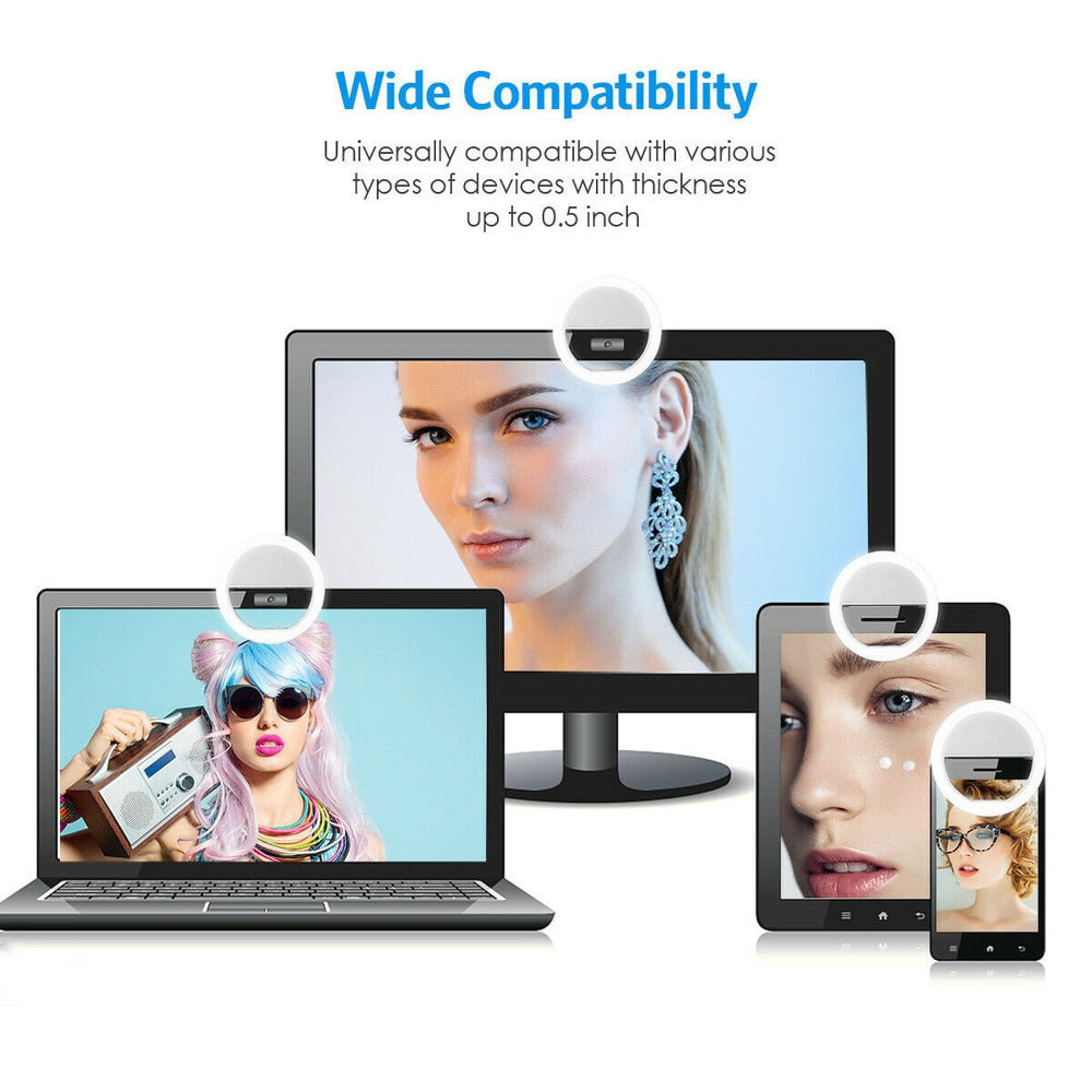 USB Charging LED Selfie Ring L - Photography Lighting Game avis et prix