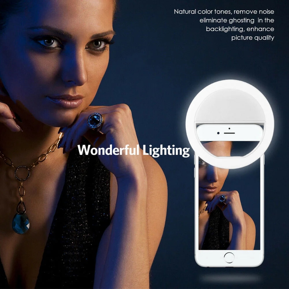 USB Rechargeable LED Selfie Ri - Photography Lighting Game avis et prix