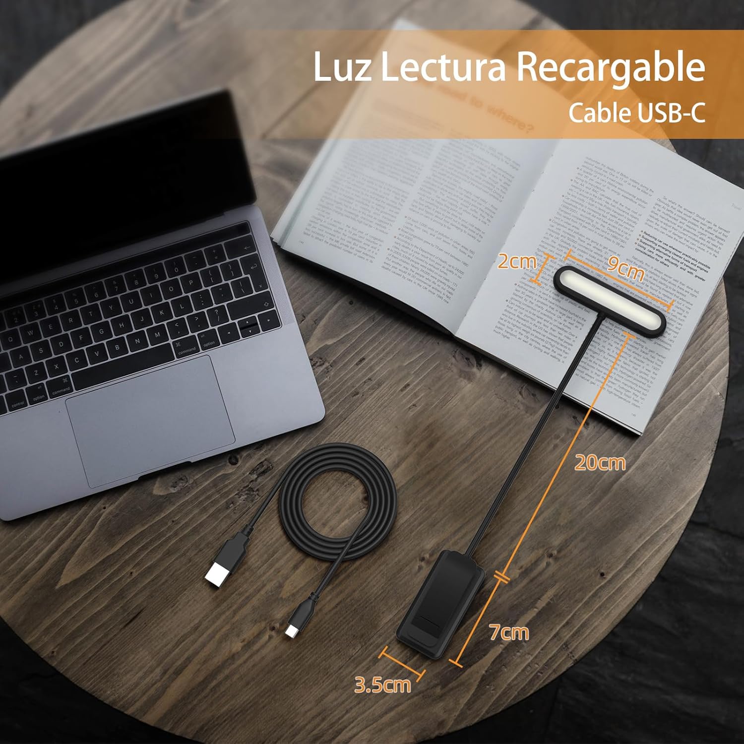 LED Book Light Reading Light E - Photography Lighting Book avis et prix
