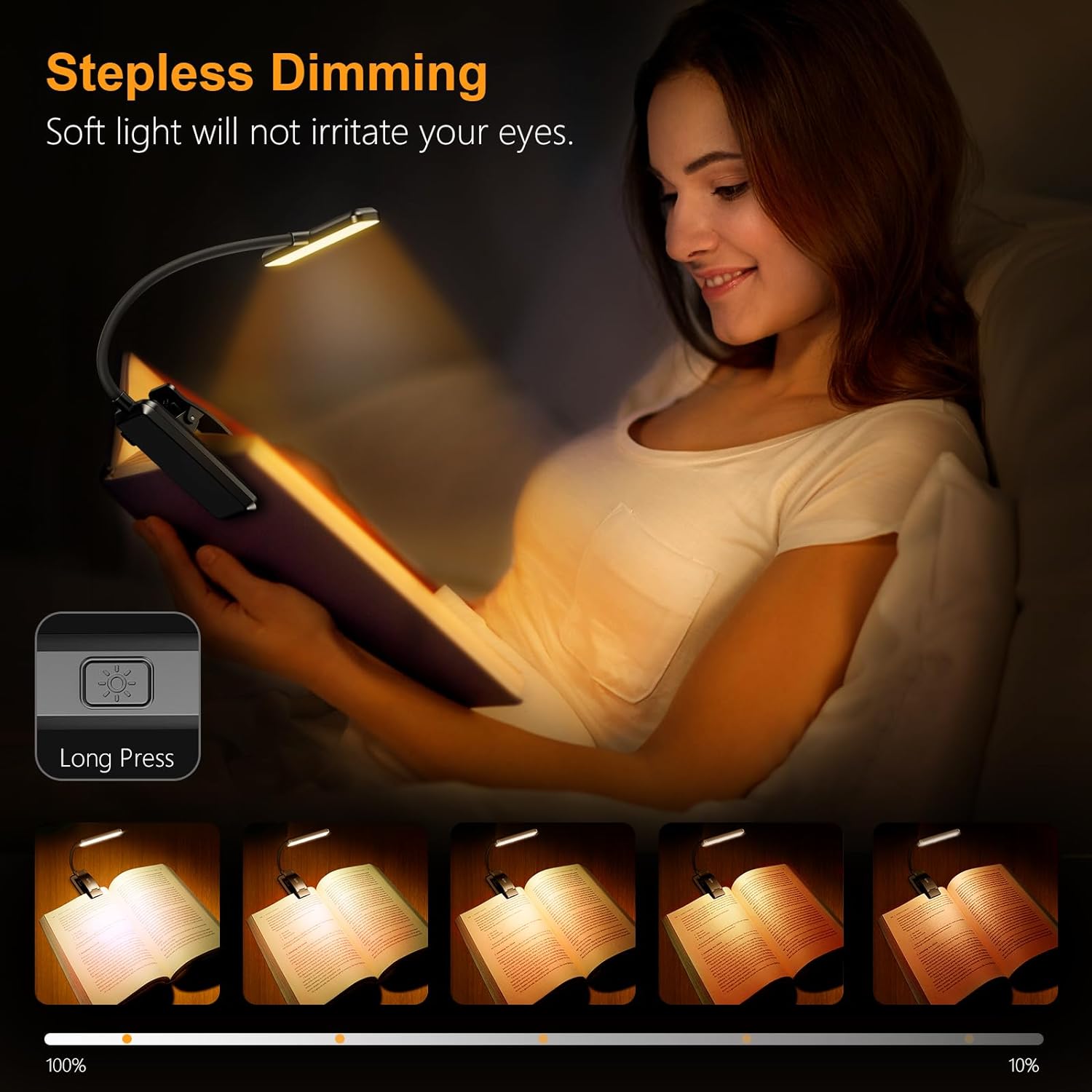 LED Book Light Reading Light E - Photography Lighting Book avis et prix