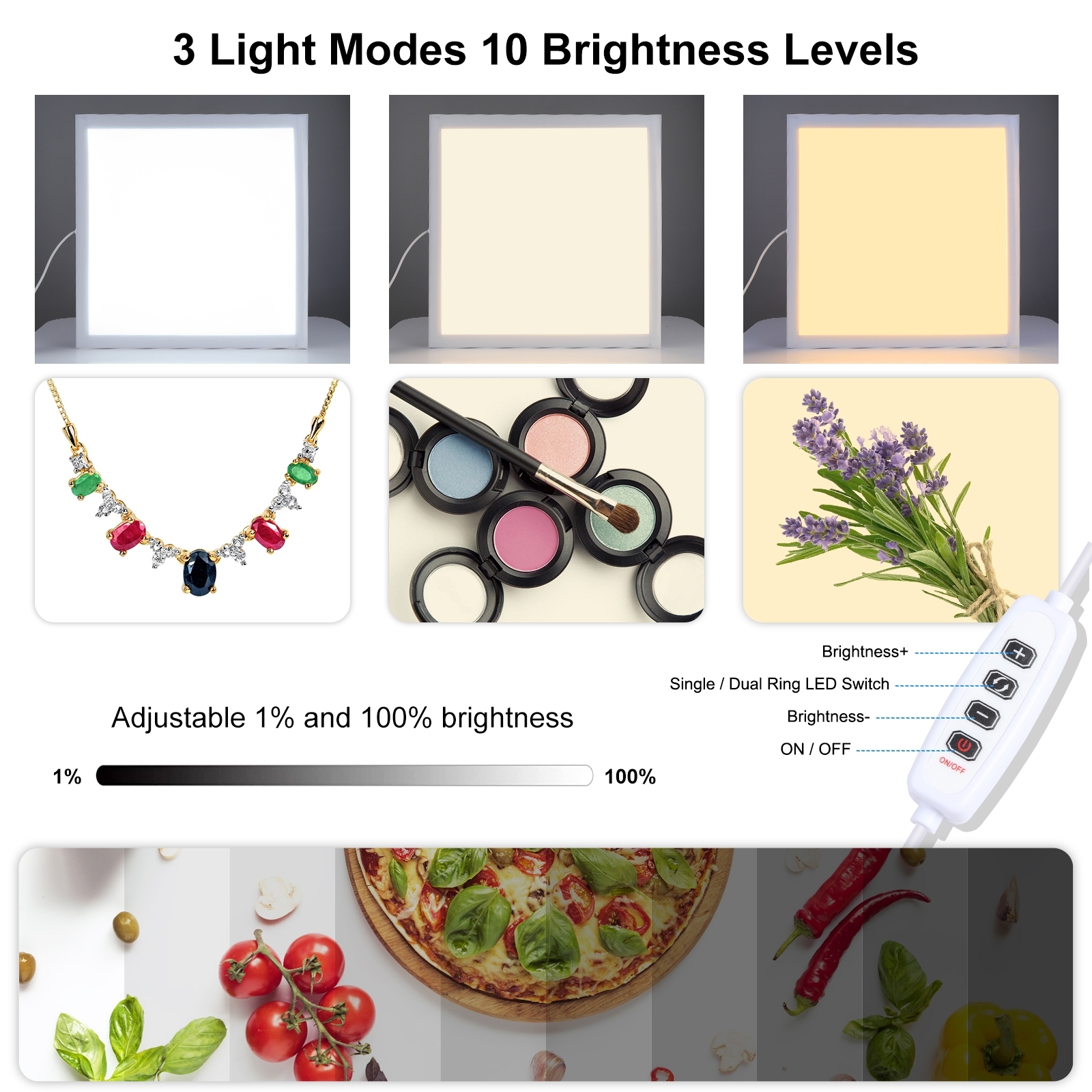 PULUZ 800 1200LM LED Shadowles - Photography Lighting Material avis et prix