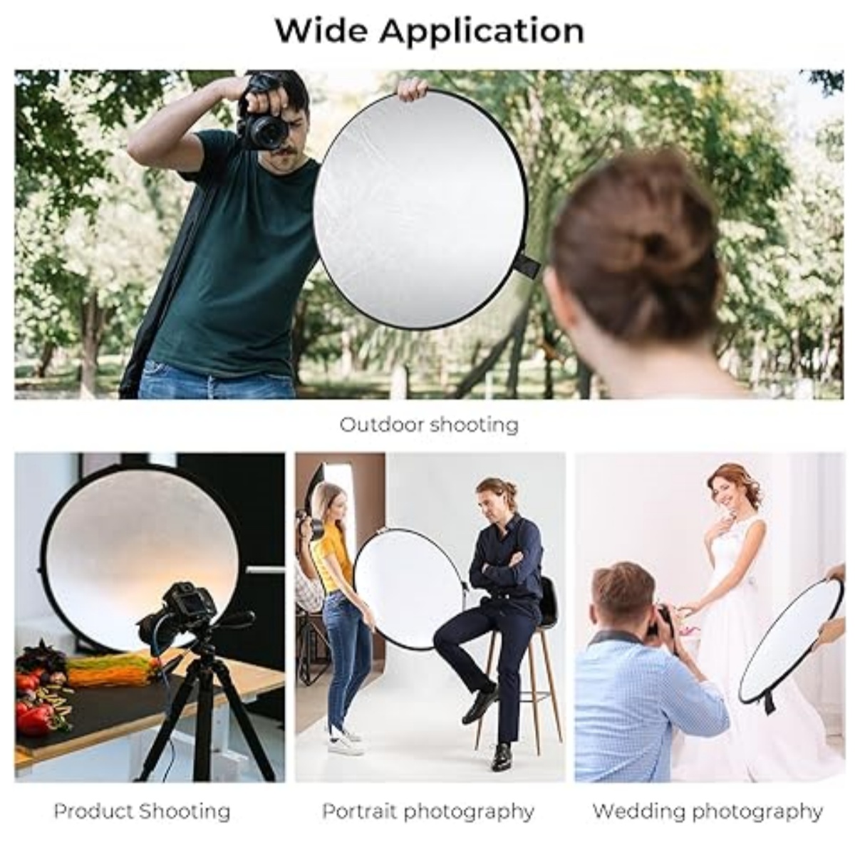 HUANYINGBJB Portable 5 in 1 Ph - Photography Lighting Reflectors avis et prix