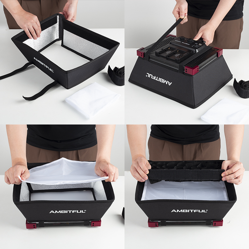 AMBITFUL LEDP60C Dedicated Sof - Photography Lighting Grid avis et prix