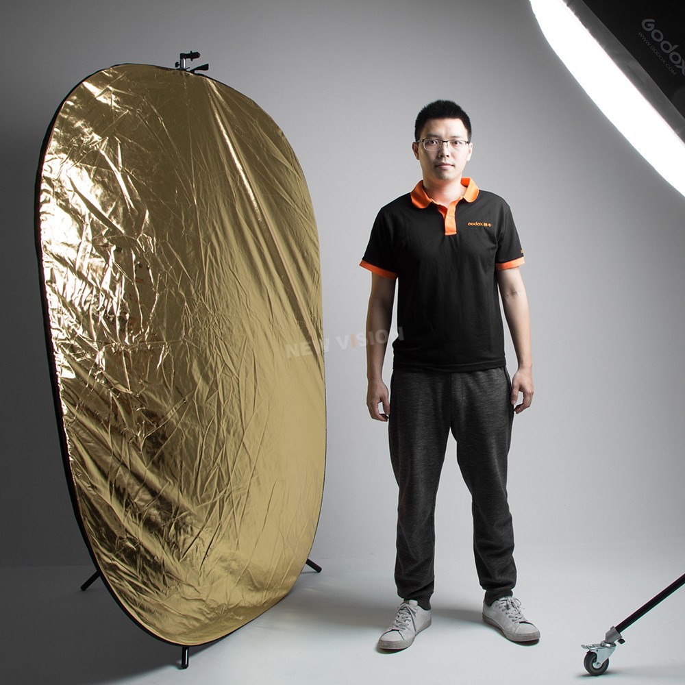 Godox 2in1 150x200cm Gold and  - Reflector Disc Silver avis et prix