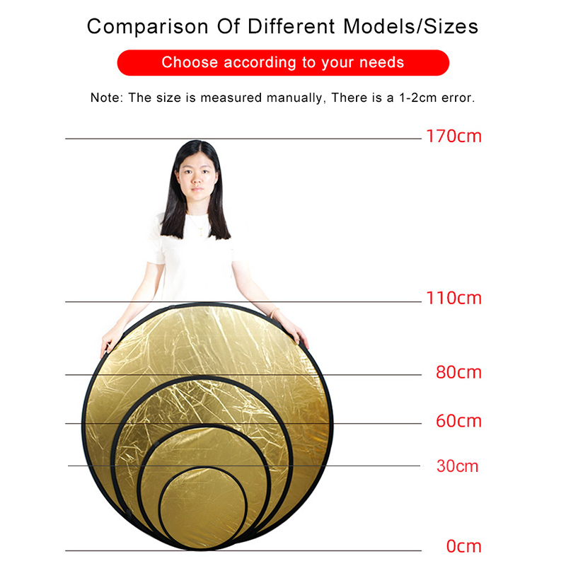 2in1 Round Portable Reflector  - Photography Lighting Reflectors avis et prix