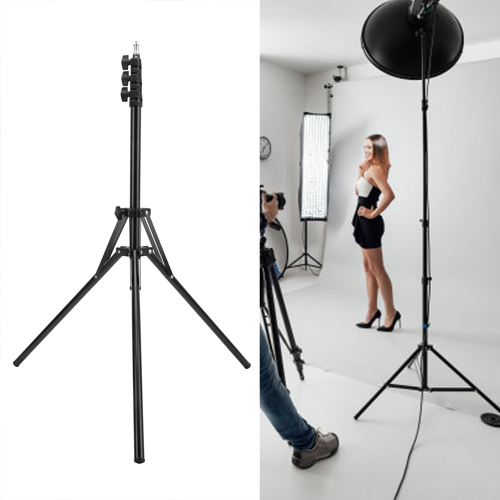 Foldable Tripod With 1/4 Screw - Photography Lighting Softbox avis et prix