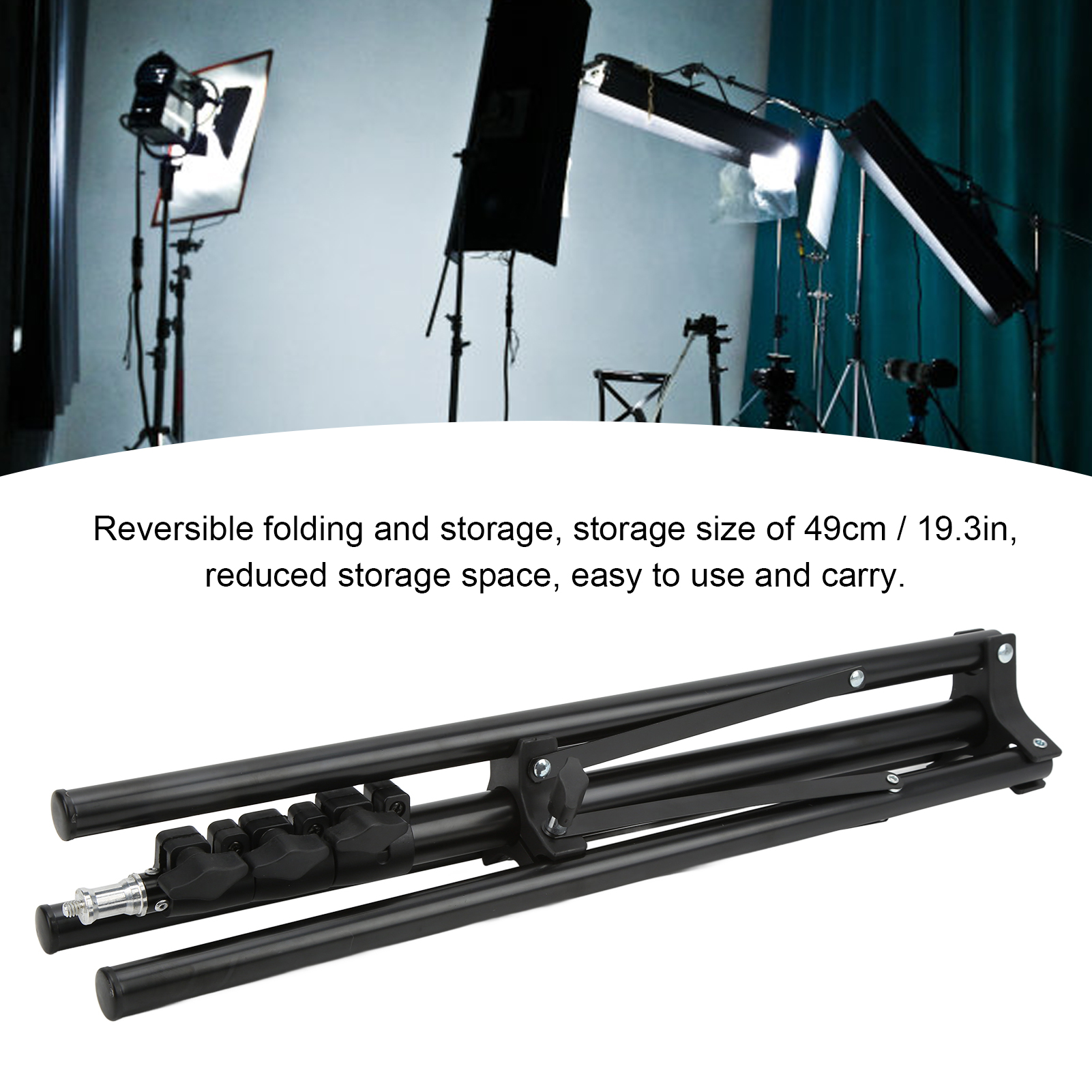 Foldable Tripod With 1/4 Screw - Photography Lighting Softbox avis et prix