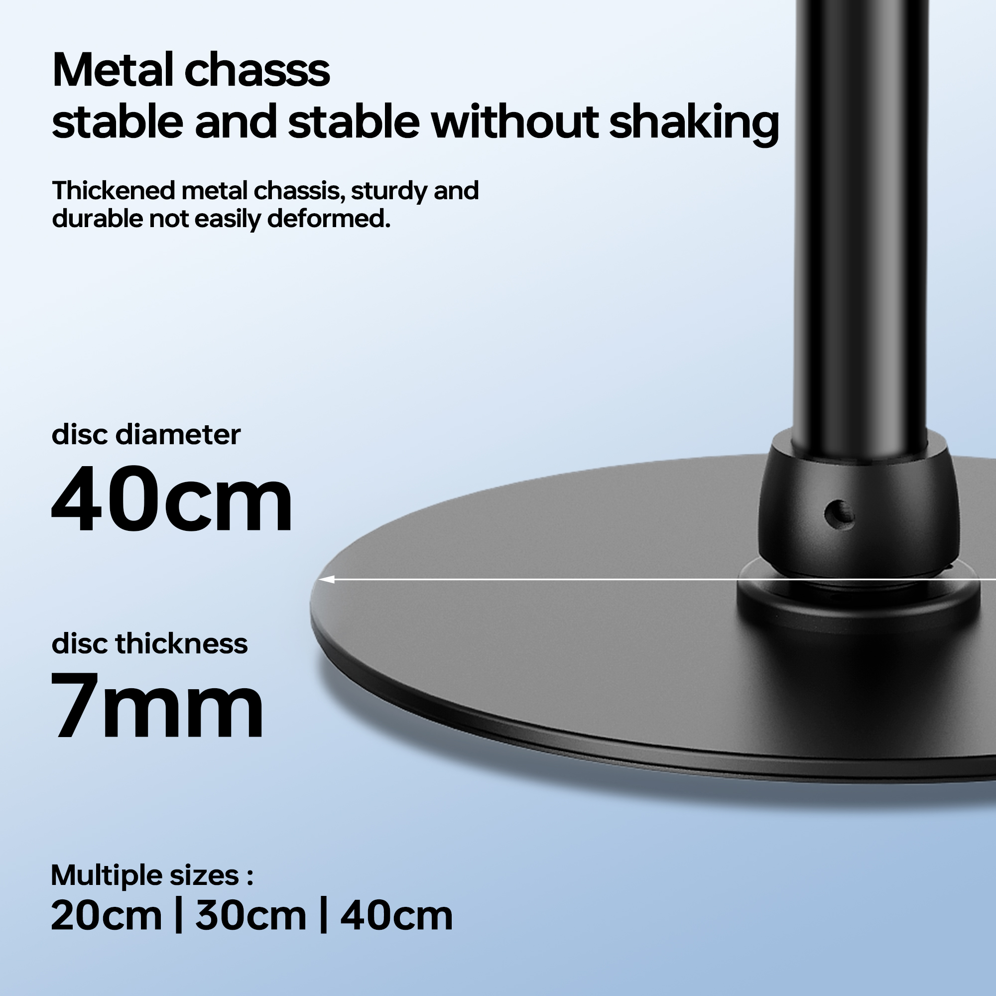 Manbily Light Stand Round base - Photography Lighting Softbox avis et prix