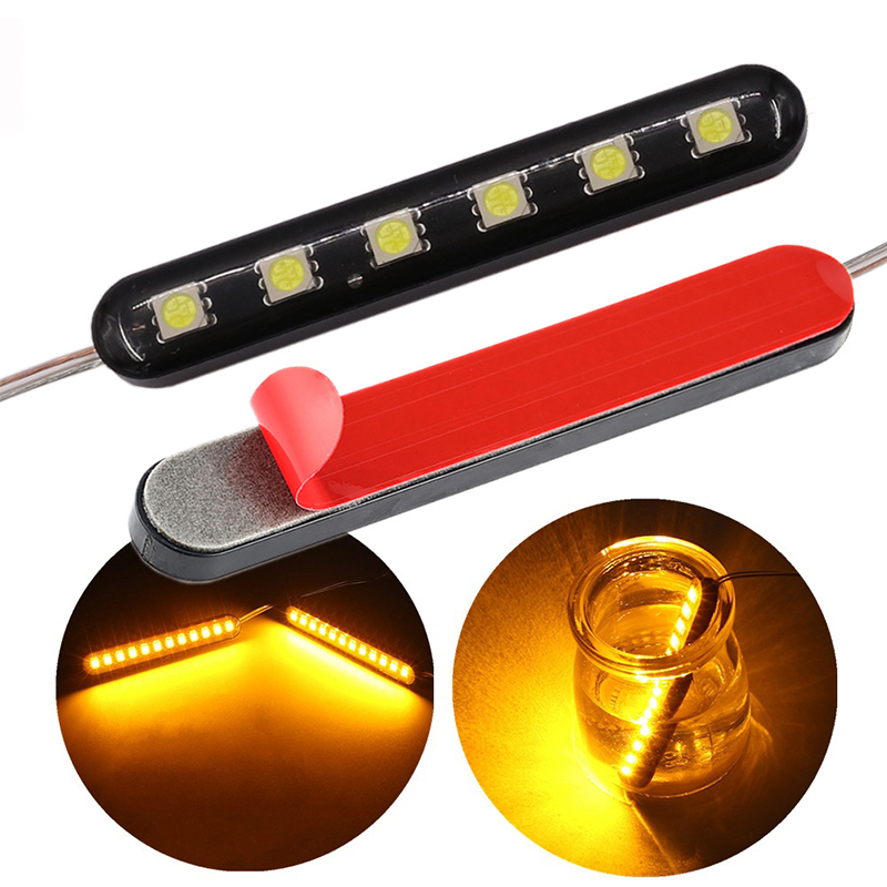 1/2Pcs 6 LED 12V Strobe Light  - Photography Lighting Grid avis et prix