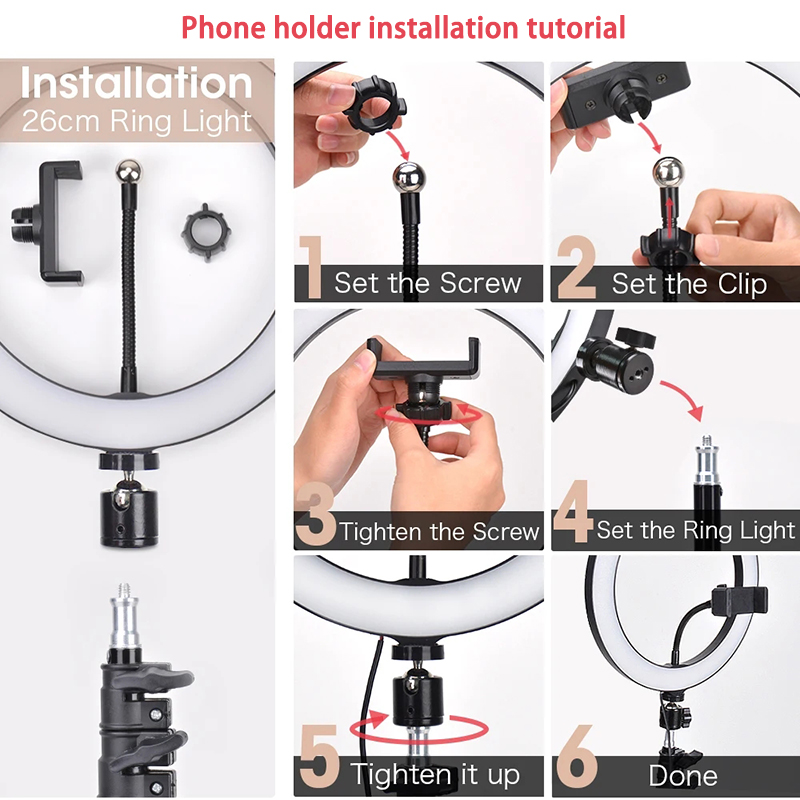 Video Light 16/26/33cm Selfie  - Photography Lighting Box avis et prix