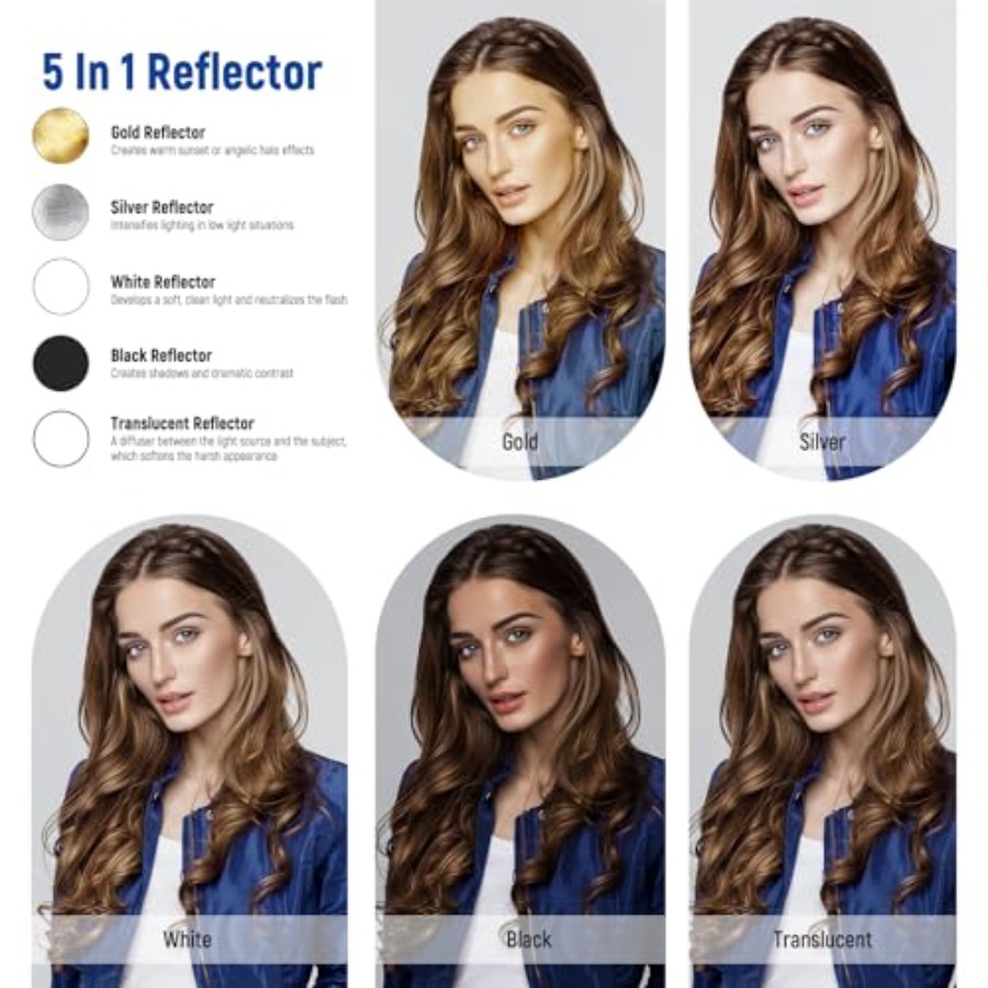 51 Inch/130 Centimeter Light R - Reflector Disc Silver avis et prix