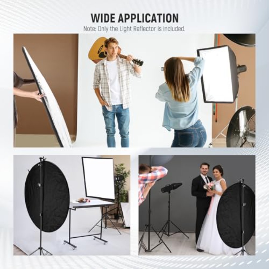 51 Inch/130 Centimeter Light R - Reflector Disc Silver avis et prix