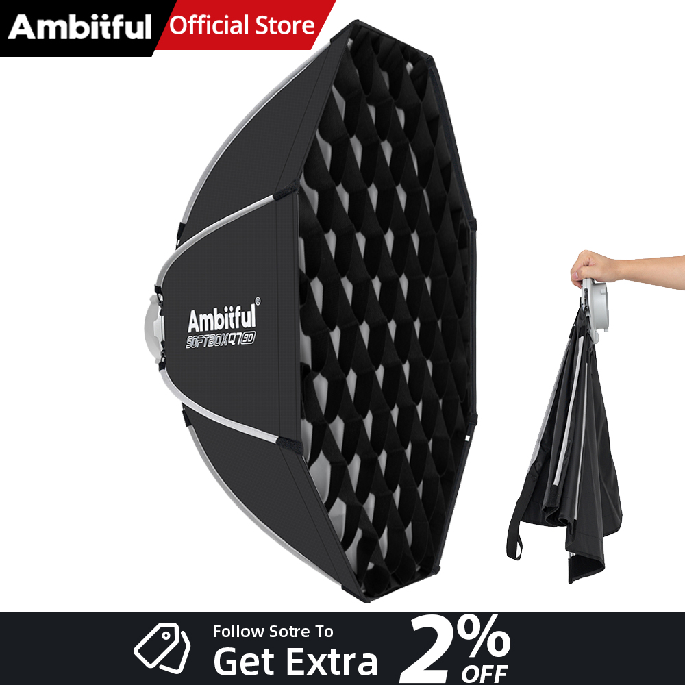 AMBITFUL Q7II 55/65/90cm Bowen - Photography Lighting Softbox avis et prix