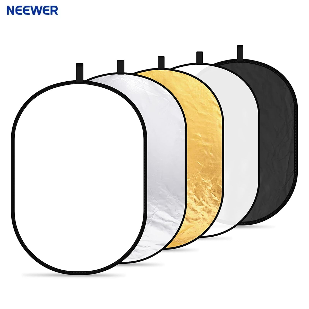 Neewer 5-in-1 Oval Professiona - Reflector Disc Silver avis et prix