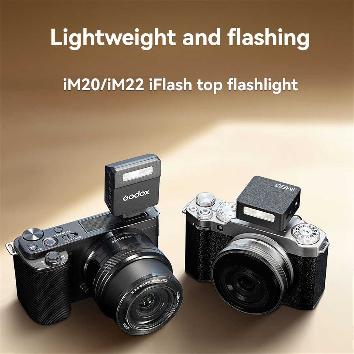 AT33 Godox IM22 Camera Flash L - Photography Lighting Design avis et prix