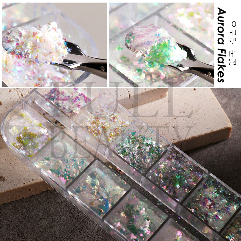 12 Grids Iridescent Nail Auror - Photography Lighting Grid avis et prix