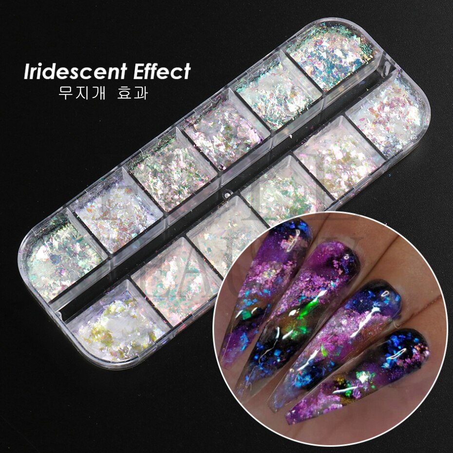 12 Grids Iridescent Nail Auror - Photography Lighting Grid avis et prix