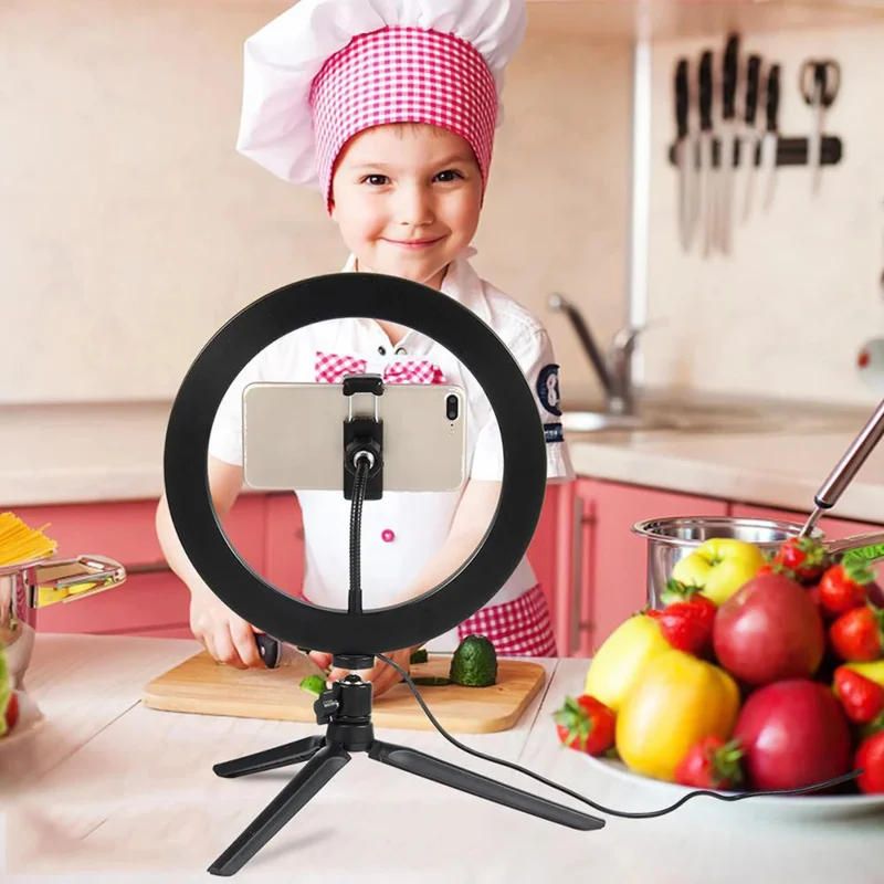 Dimmable26cm LED Ring Light Ki - Photography Lighting Game avis et prix