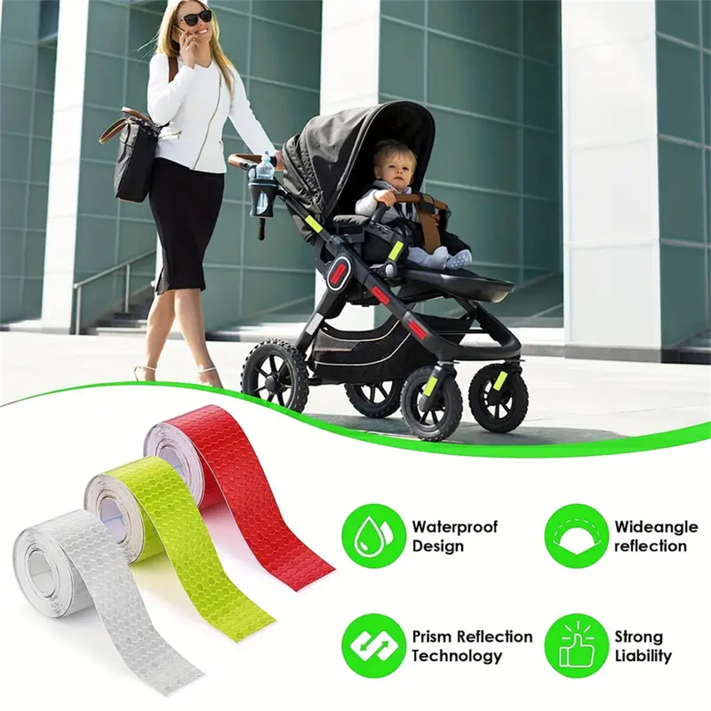 Reflective Warning Tape 5cm*3m - Photography Lighting Grid avis et prix