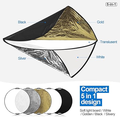 43Inch/110cm Photography Light - Photography Lighting Reflectors avis et prix