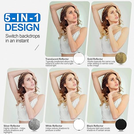 43Inch/110cm Photography Light - Photography Lighting Reflectors avis et prix