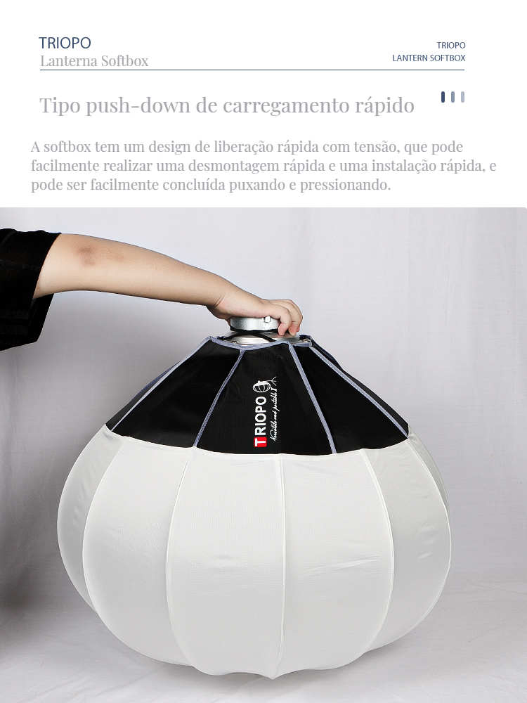 TRIOPO Lantern Softboxes  55/6 - Photography Lighting Softbox avis et prix