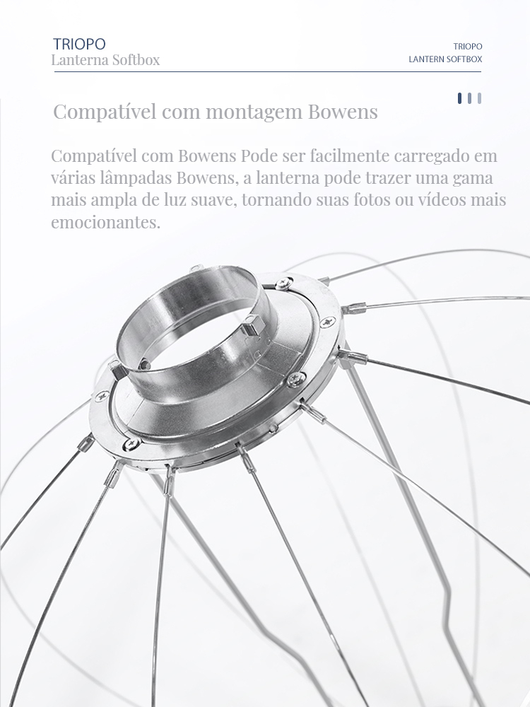 TRIOPO Lantern Softboxes  55/6 - Photography Lighting Softbox avis et prix