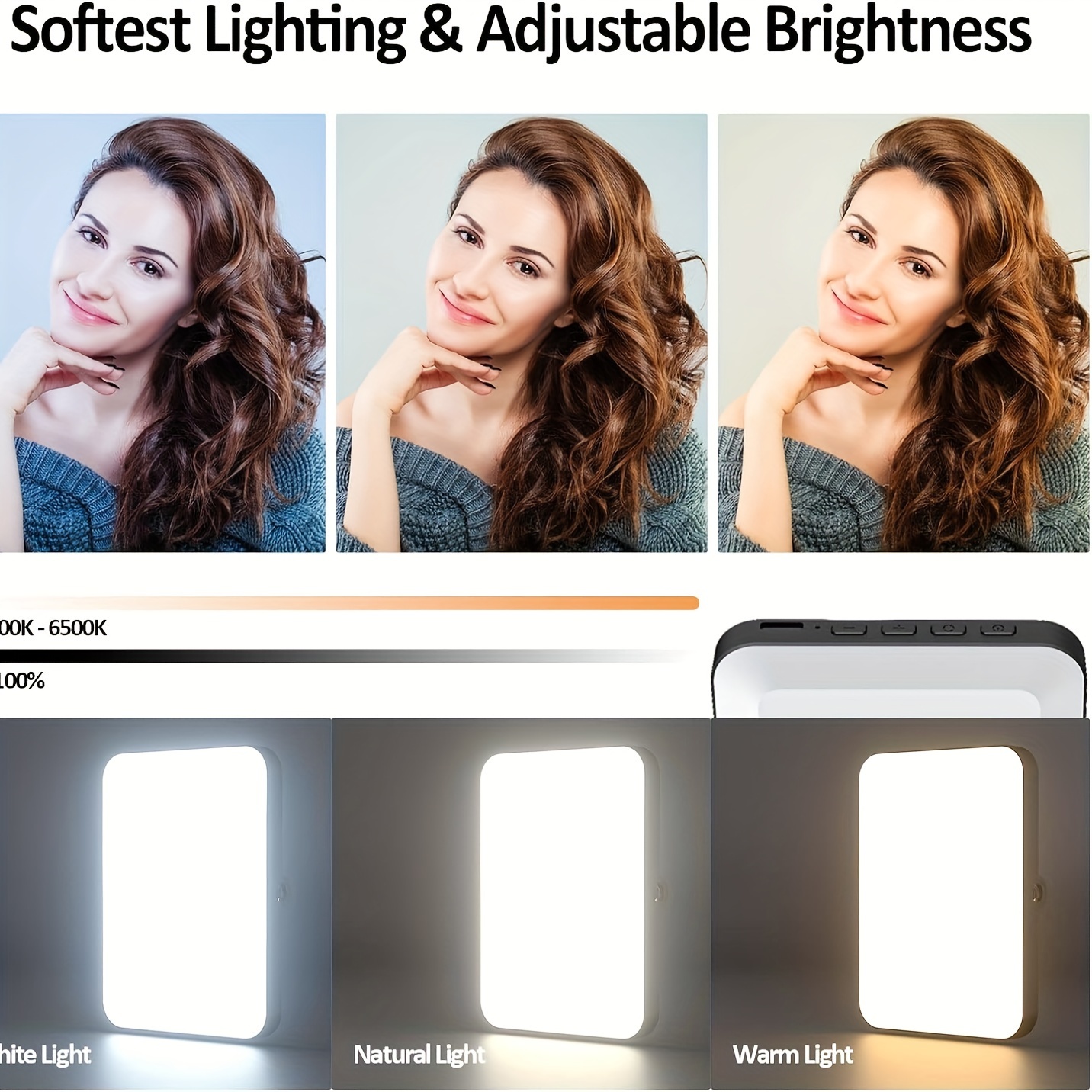 1pc Rechargeable Magnetic LED  - Photography Lighting Gear avis et prix