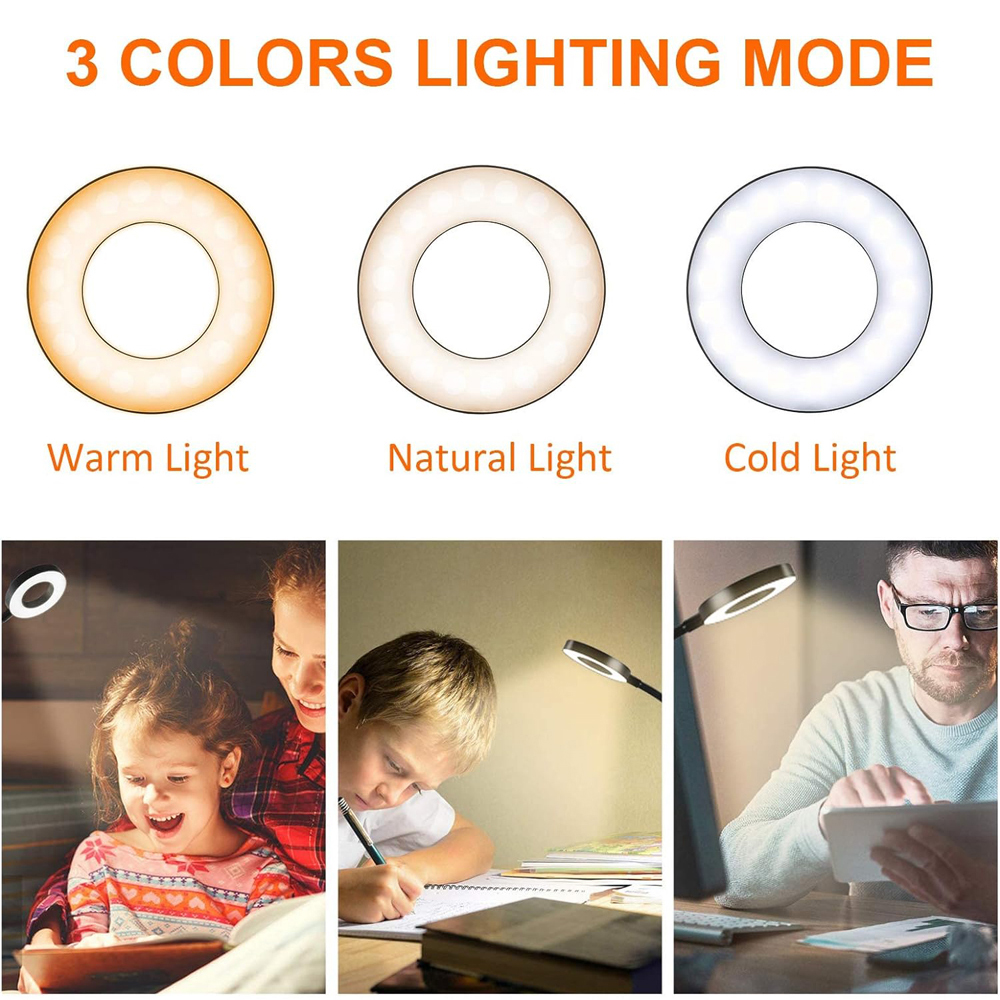 360° Flexible 48 LEDs Desk Lam - Photography Lighting Book avis et prix