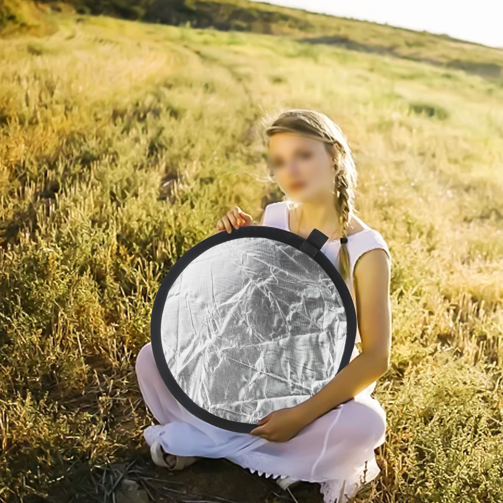 5-in-1 Handheld Photography Re - Reflector Disc Silver avis et prix