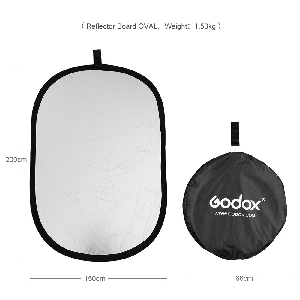 Godox 2in1  Gold and Silver Ov - Reflector Disc Silver avis et prix