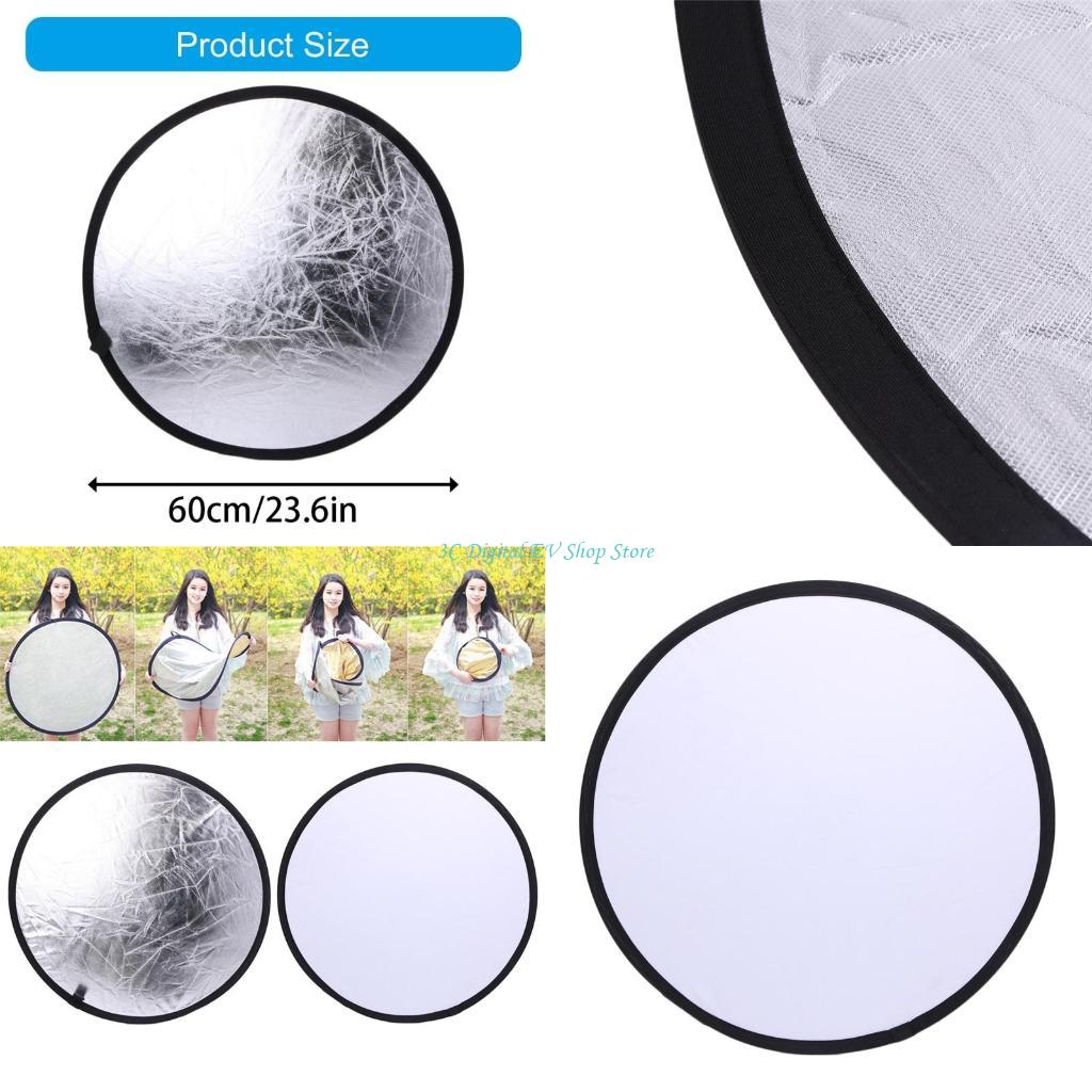 E74D 2 in 1 55-60cm Light Muli - Reflector Disc Silver avis et prix