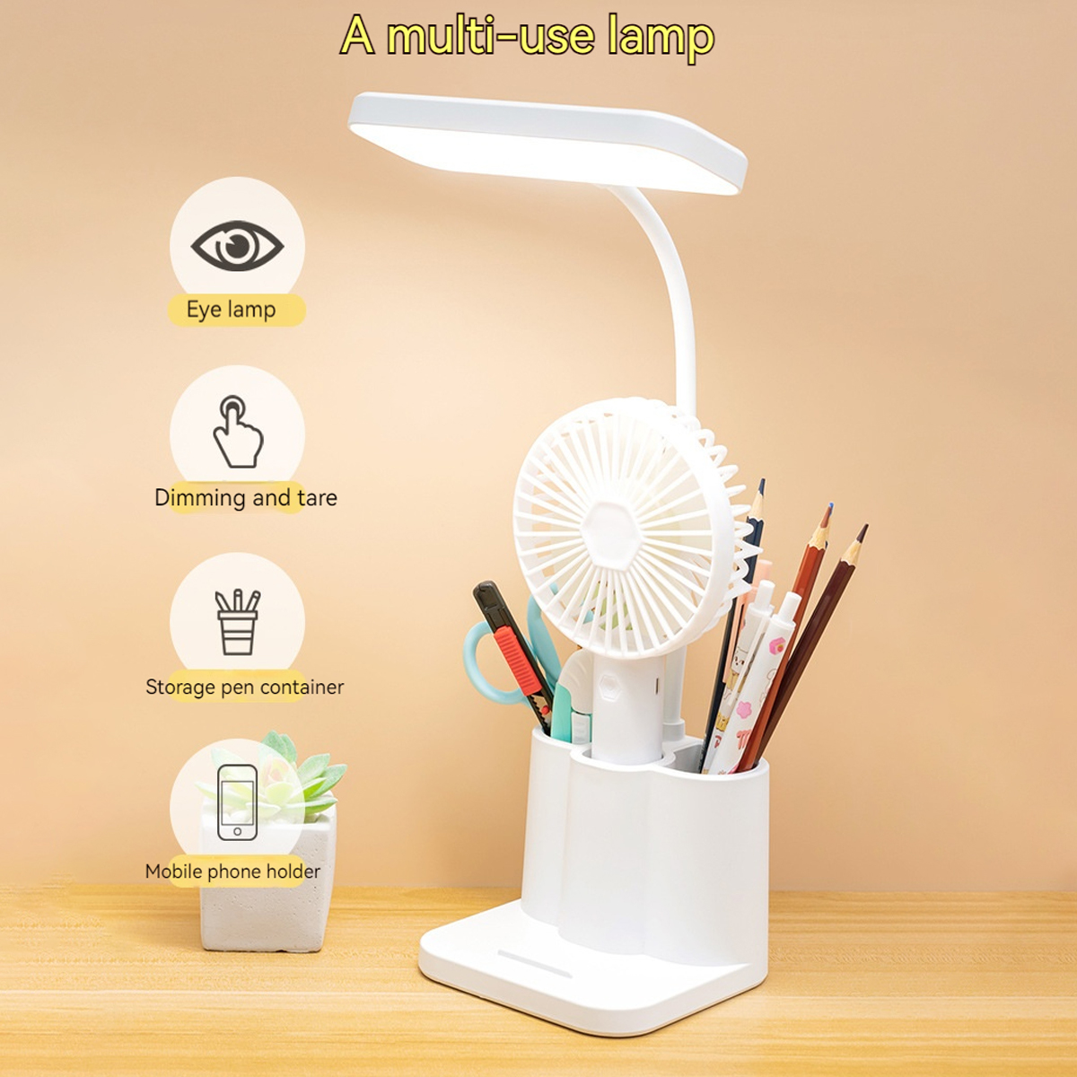 USB LED Table Lamp 3 Colors Ey - Photography Lighting Book avis et prix