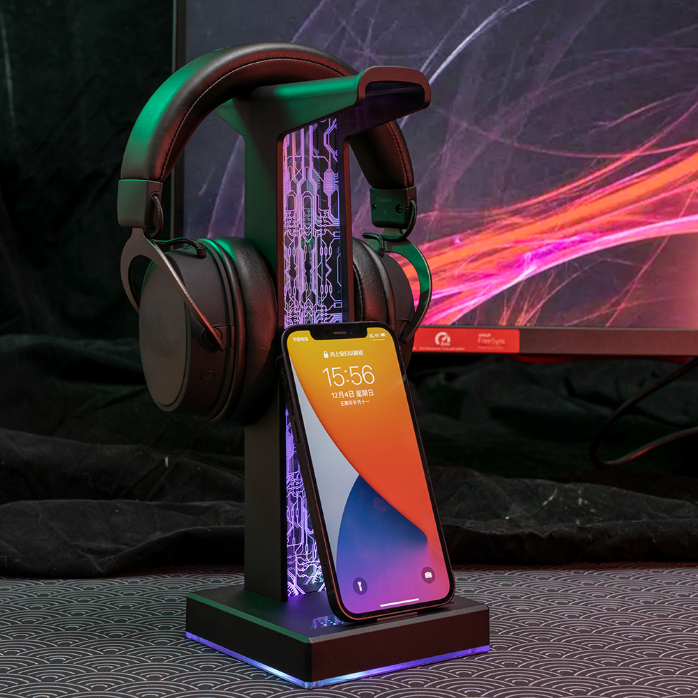 RGB Gaming Headphone Stand Dua - Photography Lighting Game avis et prix