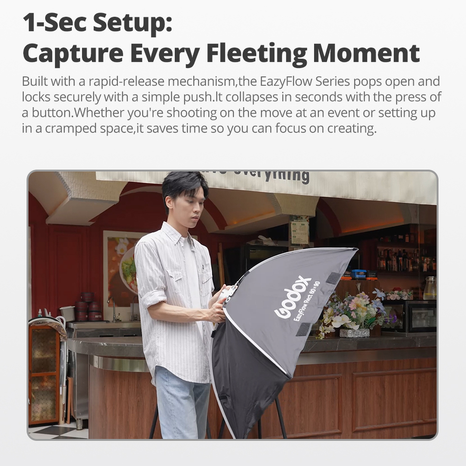 Godox EazyFlow series Foldable - Photography Lighting Softbox avis et prix
