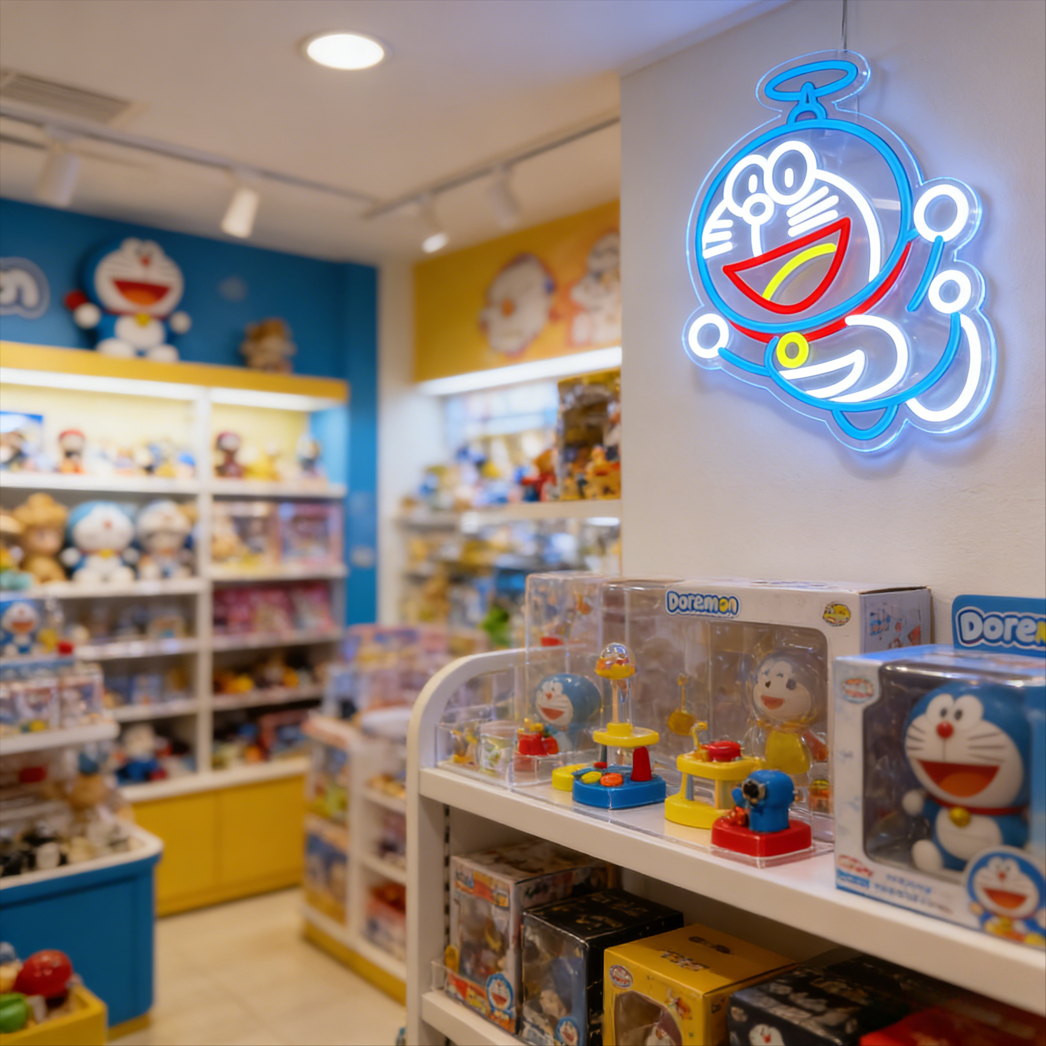 Doraemon Neon Sign LED USB Dim - Photography Lighting Game avis et prix